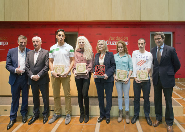 La Fundación Andalucía Olímpica y la Fundación Cruzcampo entregaron los Estímulos al Deporte 2014