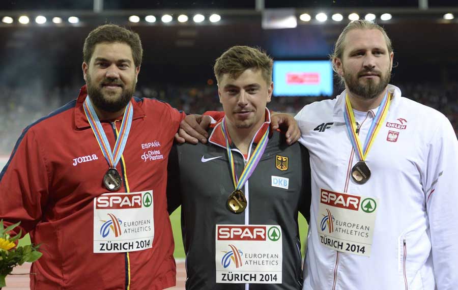 Medalla de oro, el español Borja Vivas