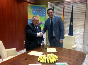 La Fundación y Plátano de Canarias se alían en la difusión de los valores olímpicos y hábitos de alimentación saludable