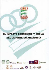 Portada de la publicación: El impacto económico y social del deporte en Andalucía