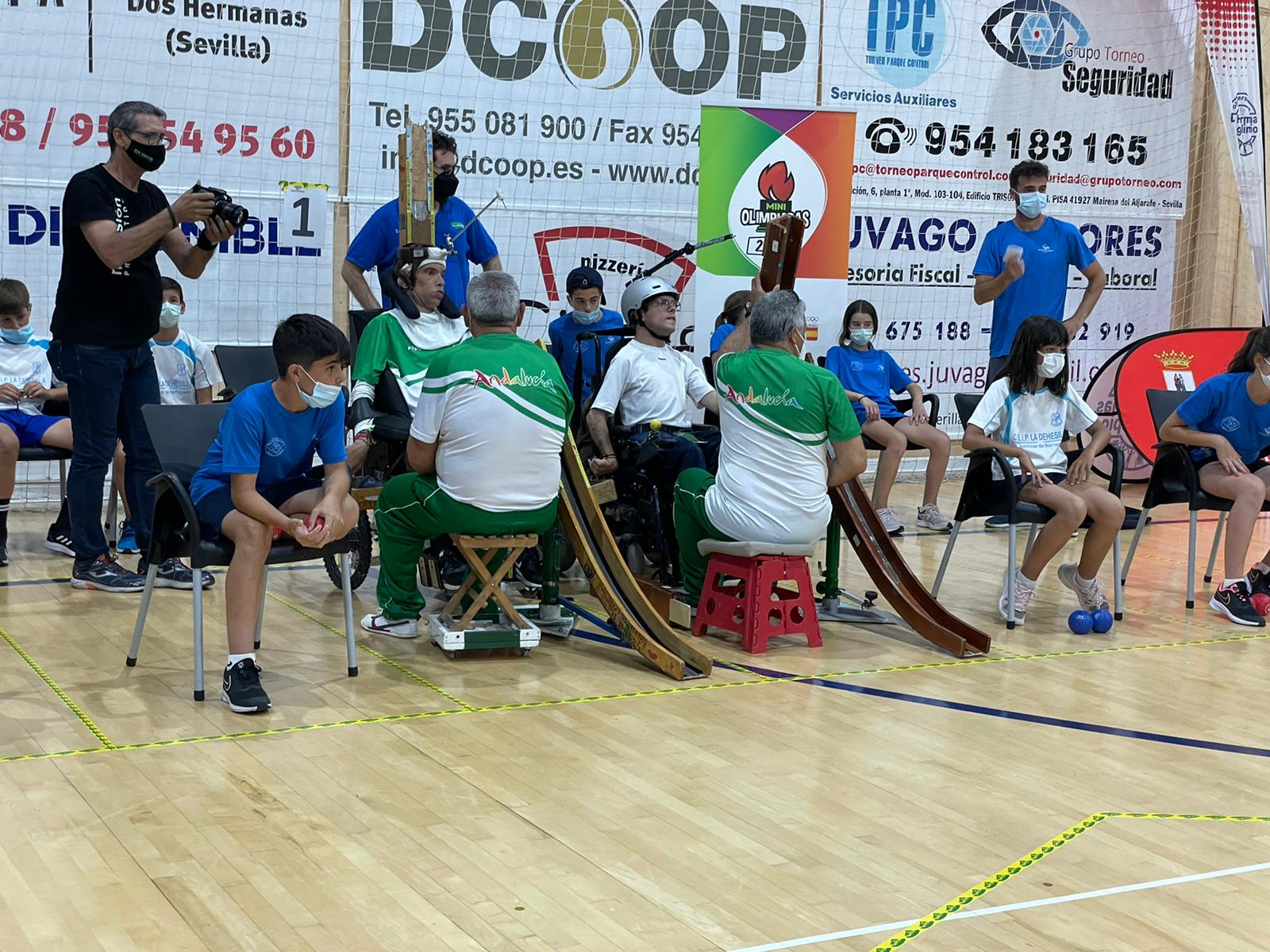 Boccia. Miniolimpiadas 2021