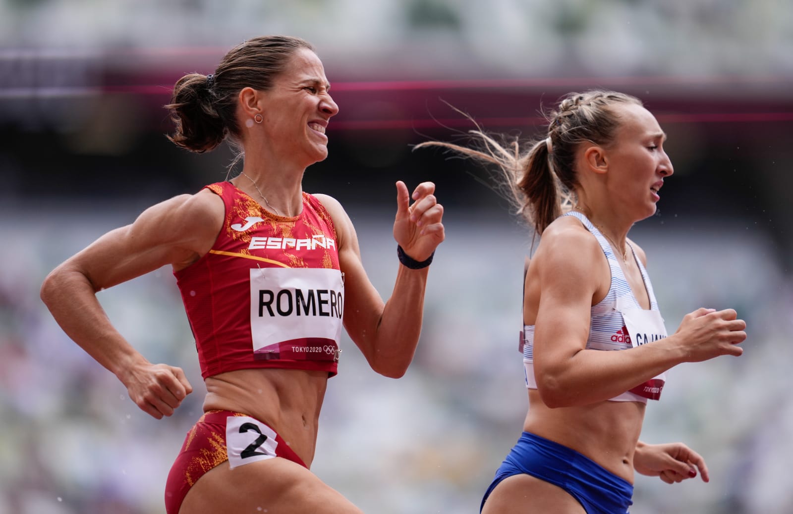 2020 Juegos 800 metros Natalia Romero