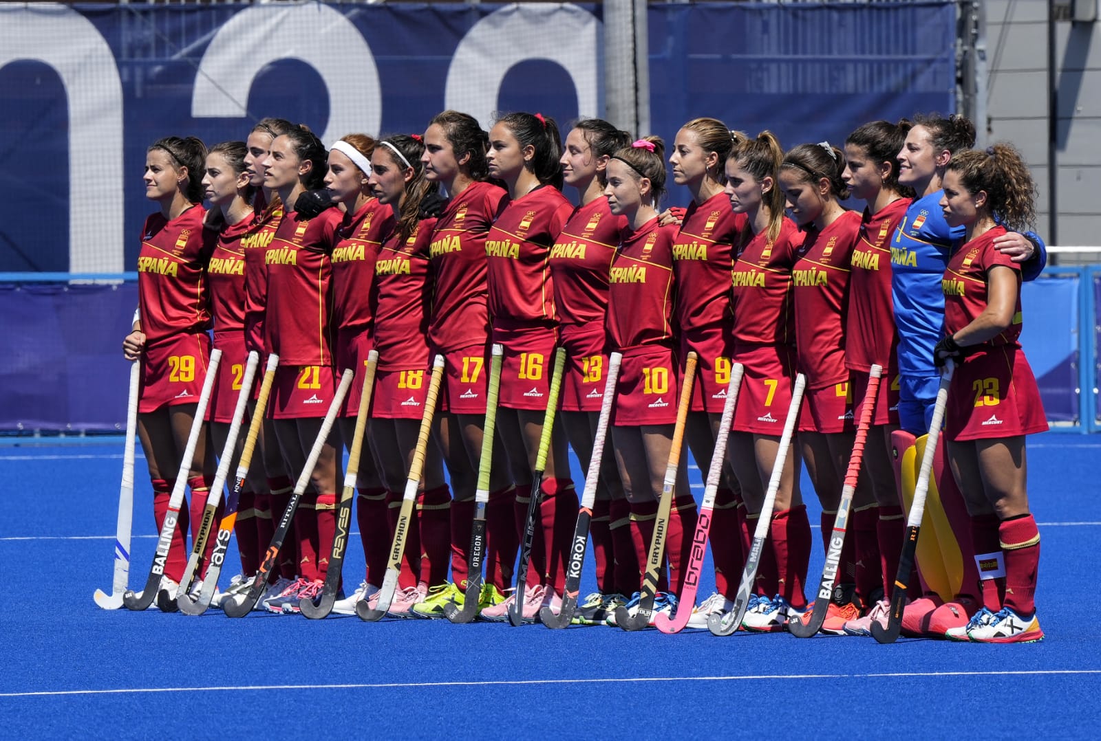 2021 JJOO Hockey España Nueva Zelanda