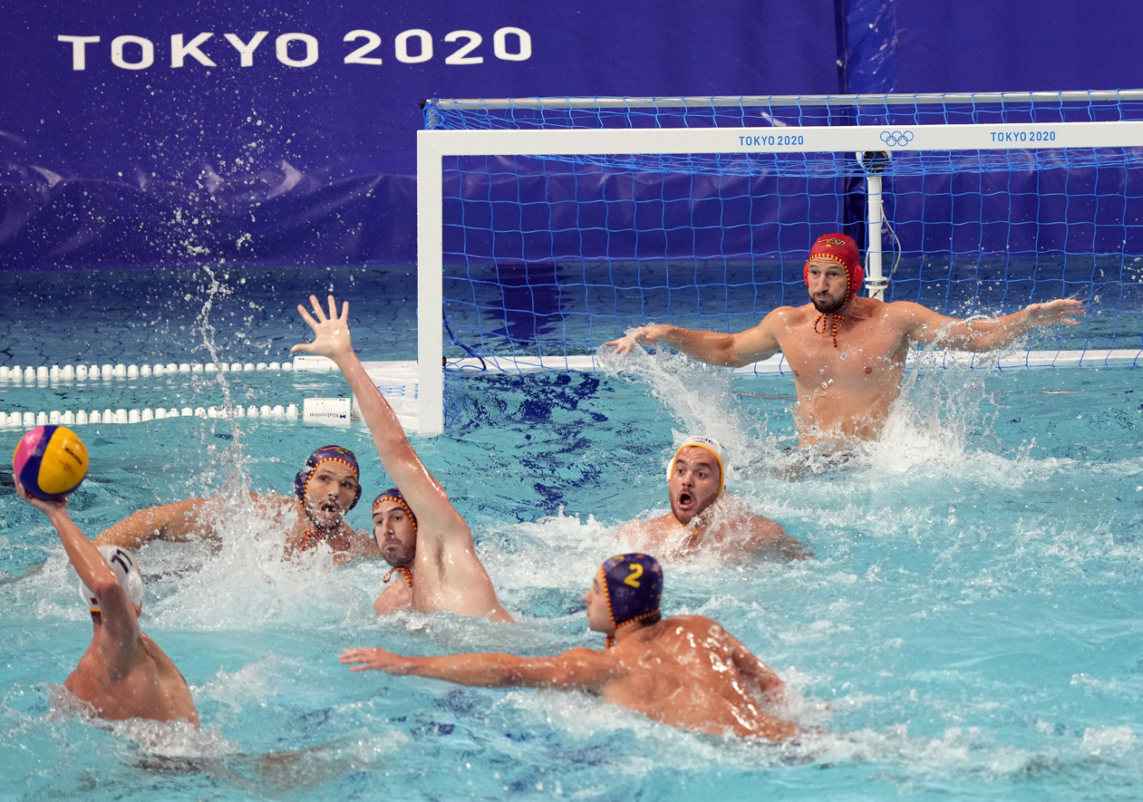 2021 JJOO Waterpolo España Montenegro