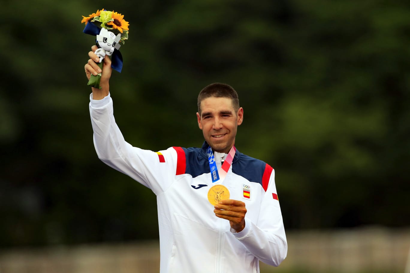 David Valero Ciclsmo medalla COE
