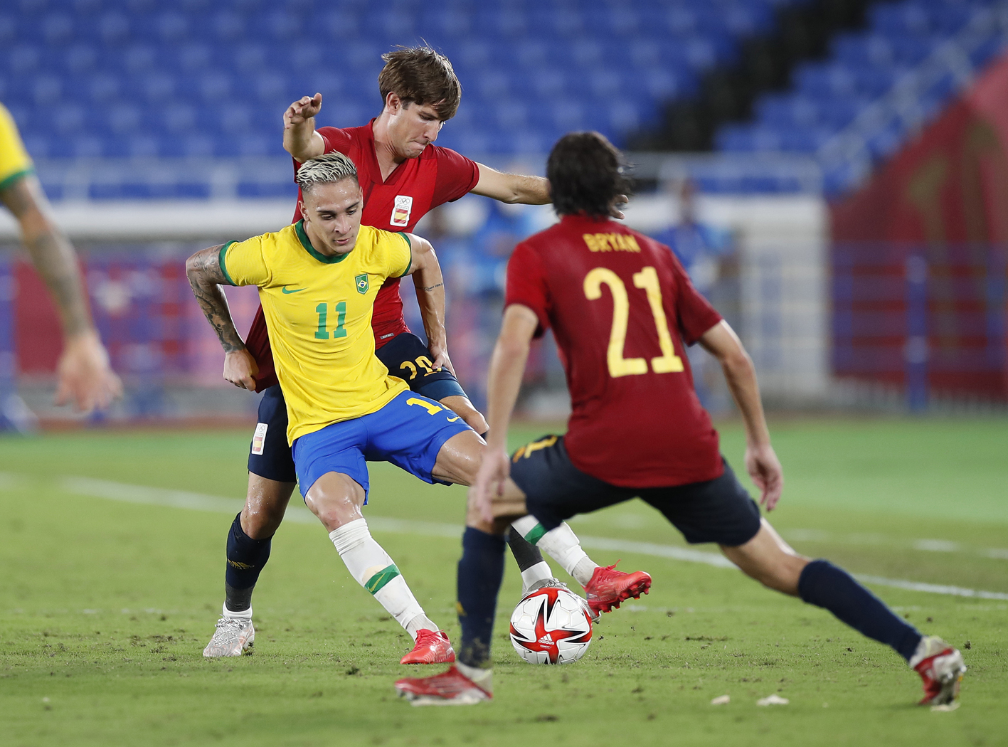 2021 Juegos Futbol Final Espana Brasil