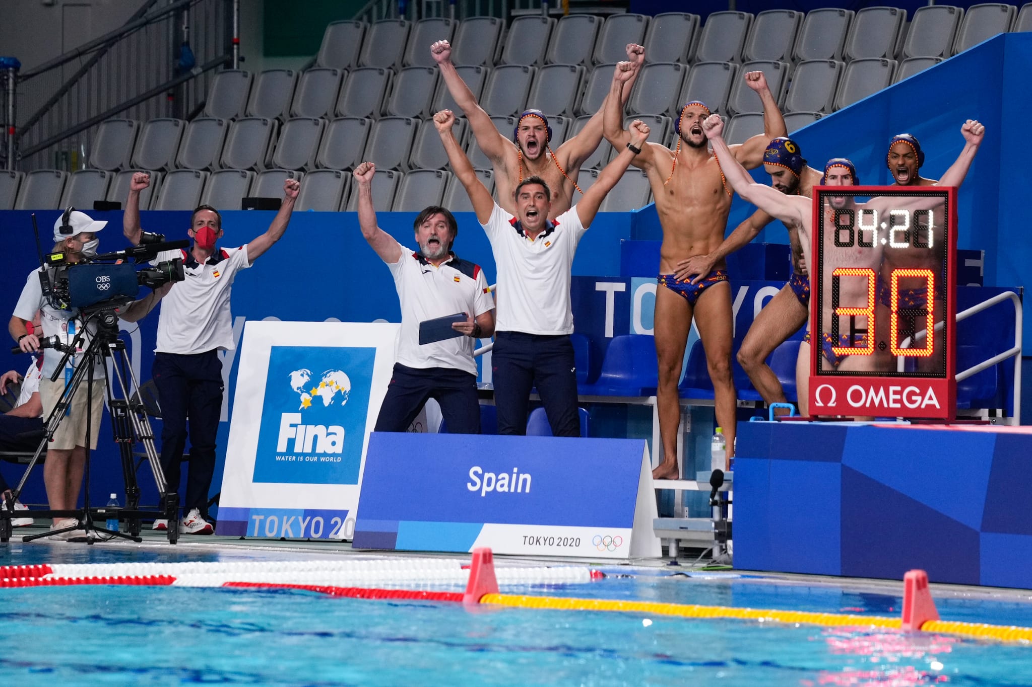 2021 Juegos Waterpolo masculino Espana EEUU