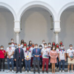 Homenaje a olímpicos y paralímpicos en Tokyo 2020.