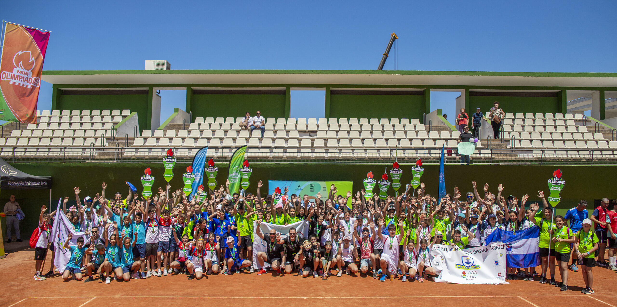 Clausura de las Miniolimpiadas 2023. Fuente: Juan José Úbeda