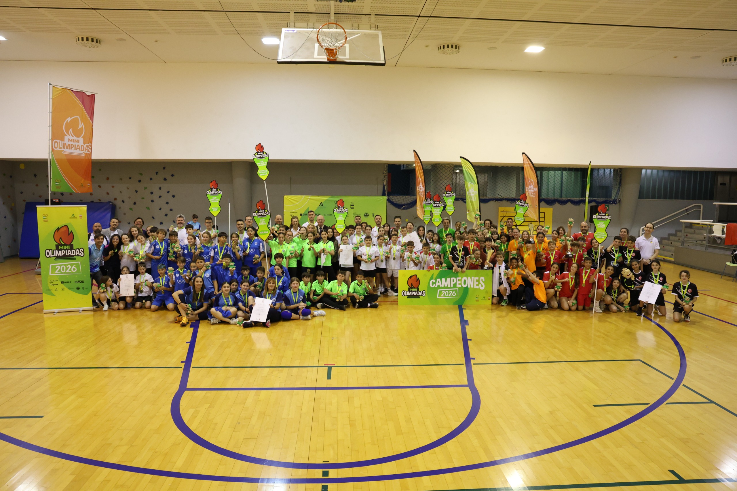 Participantes de las VI Miniolimpiadas 2026.